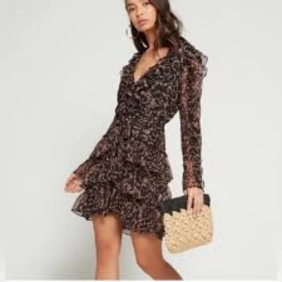 Bardot Alessia Frill Dress - Picture 2 of 5